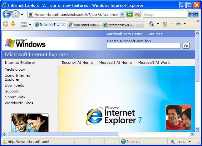 Internet Explorer 8 RC 1